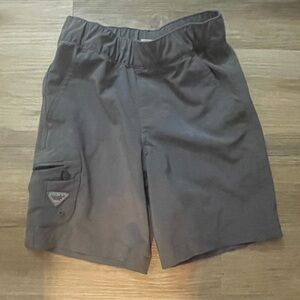Columbia Gray Athletic Shorts with Elastic Waistband